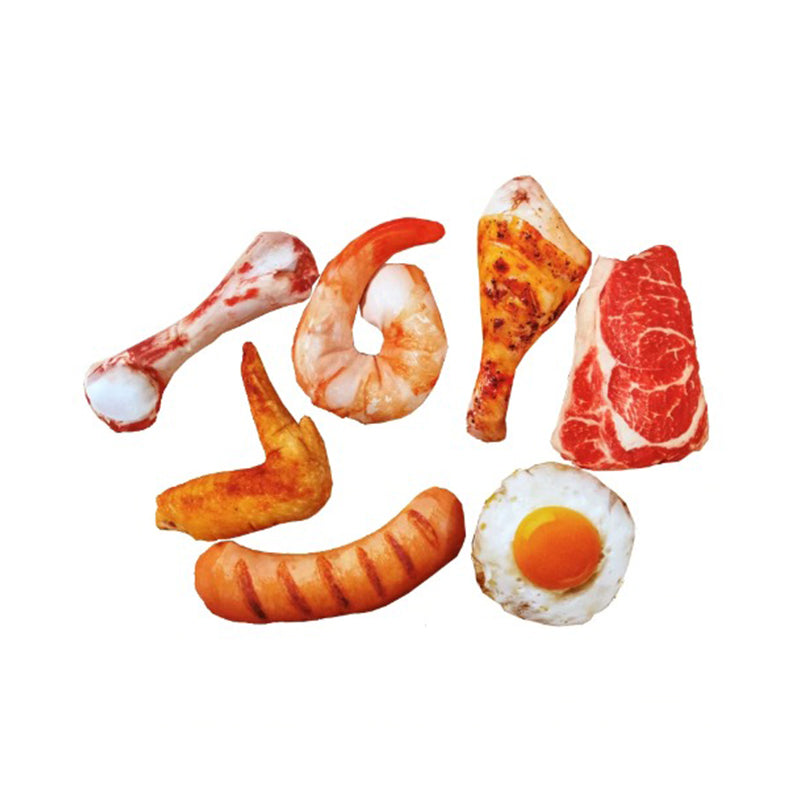 Squeaky Plush Foodie Toy