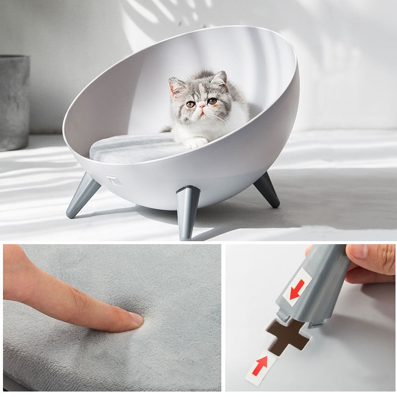 Trendy Villa Cat Bed with Cushion