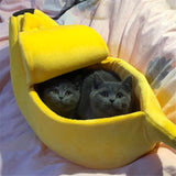 Banana Plush Pet Bed