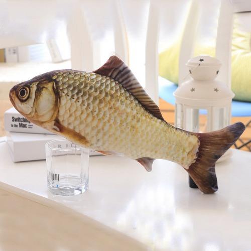 KickerFish Plush Cat Toy w/ Catnip - HappyPawShop