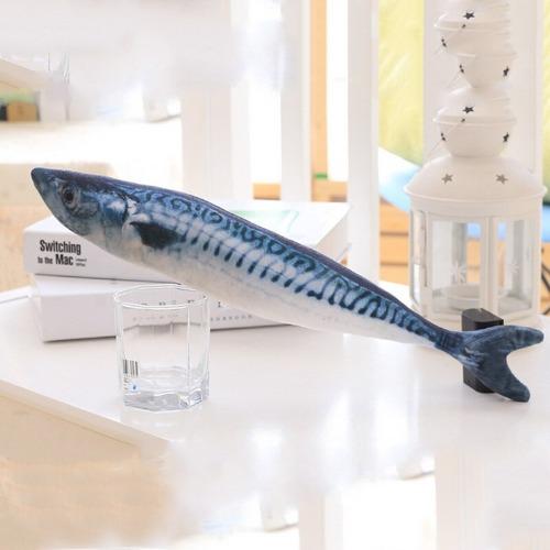 KickerFish Plush Cat Toy w/ Catnip - HappyPawShop