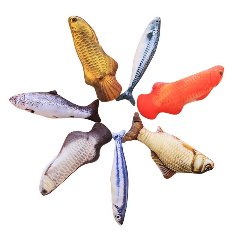 KickerFish Plush Cat Toy w/ Catnip - HappyPawShop